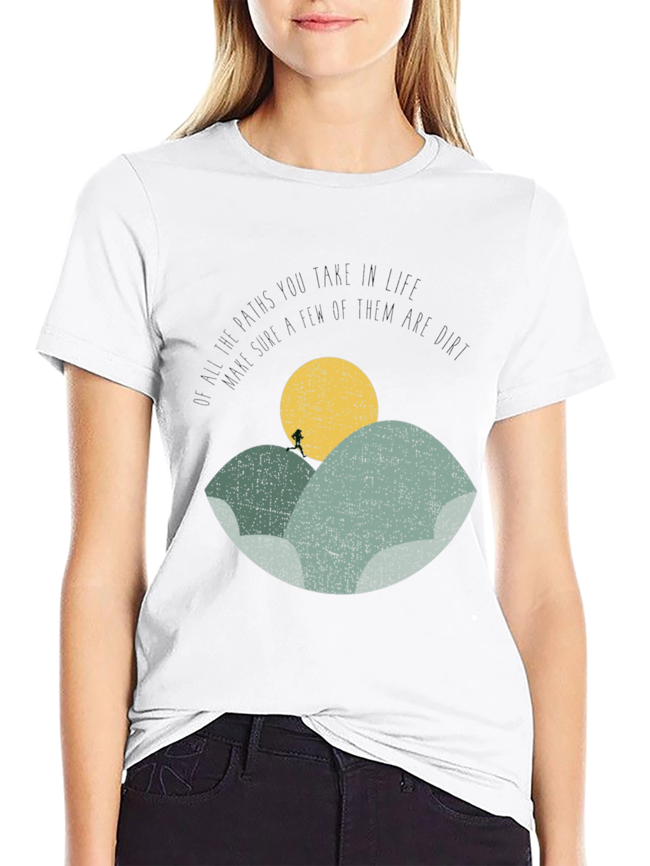 Motivational Hiker T-Shirt - Nature Inspired Design