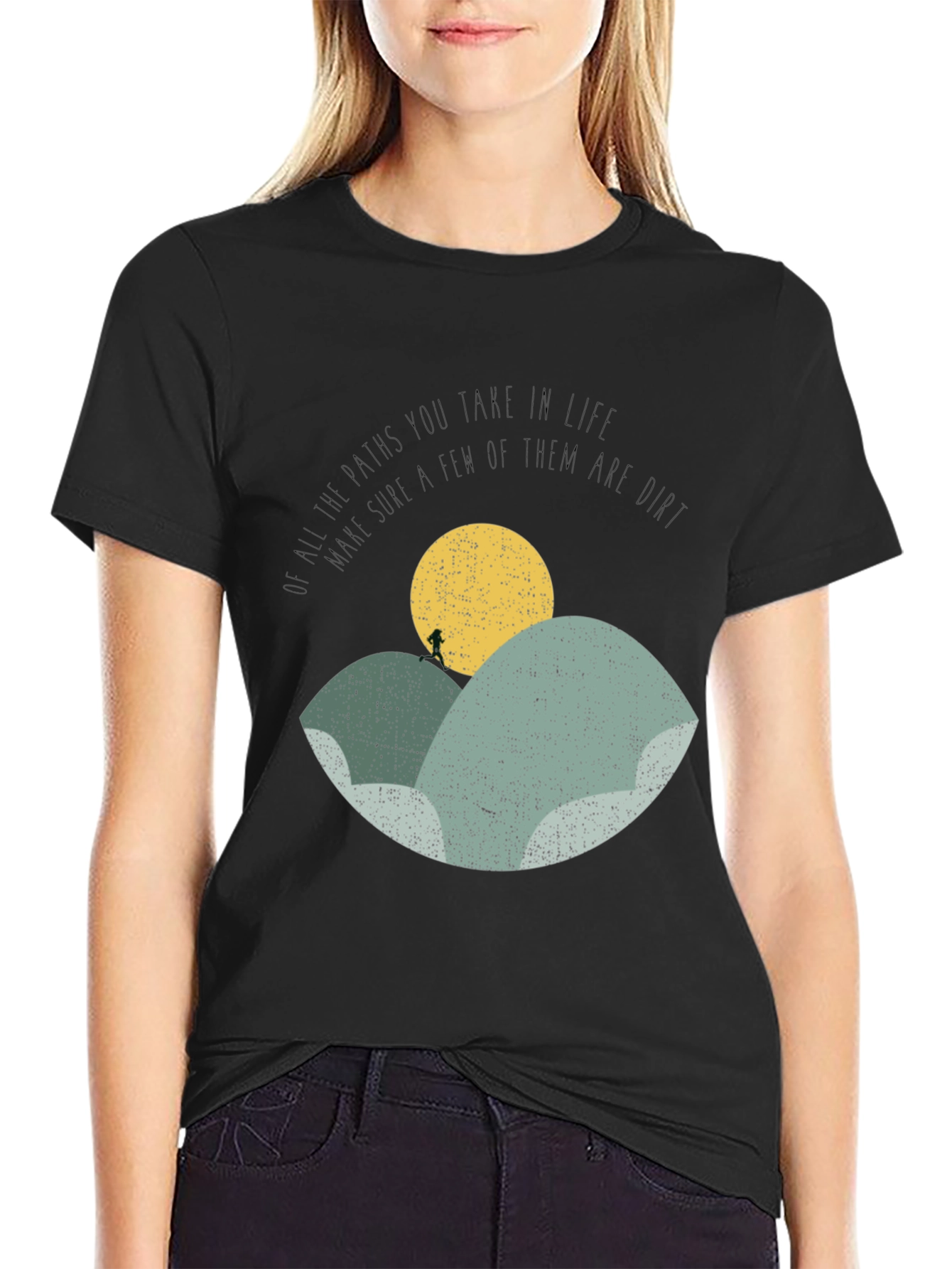 Motivational Hiker T-Shirt - Nature Inspired Design