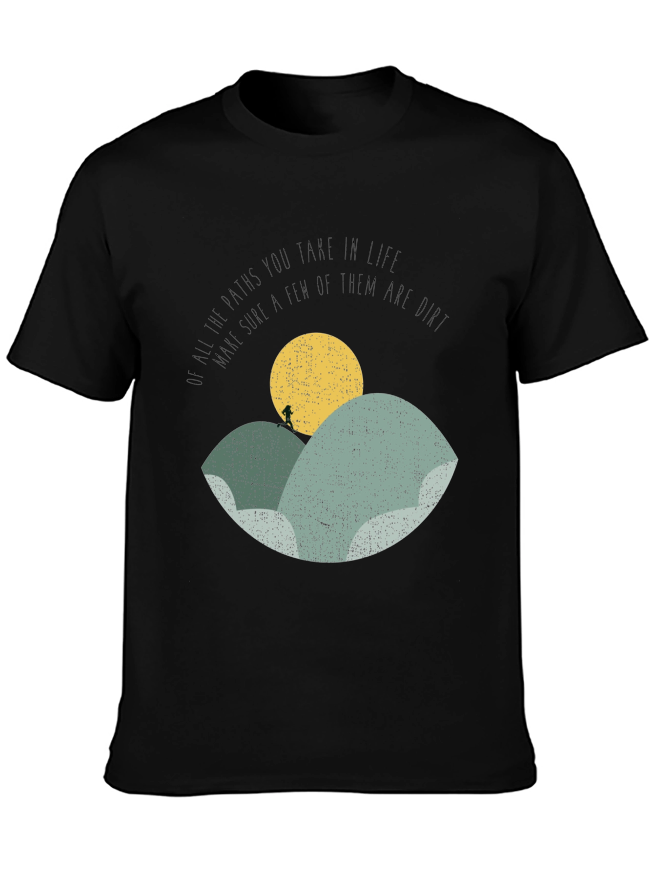 Motivational Hiker T-Shirt - Nature Inspired Design