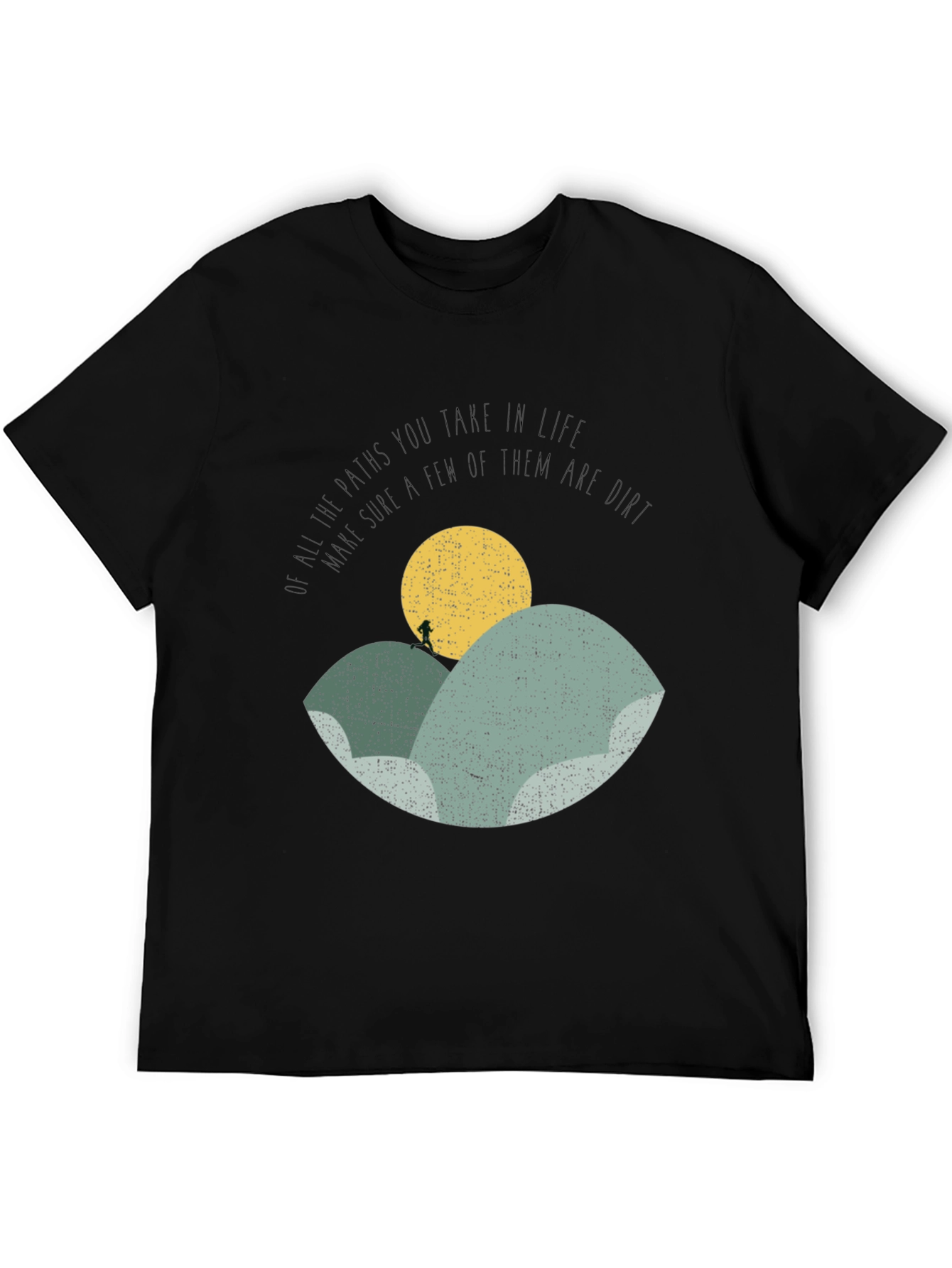 Motivational Hiker T-Shirt - Nature Inspired Design