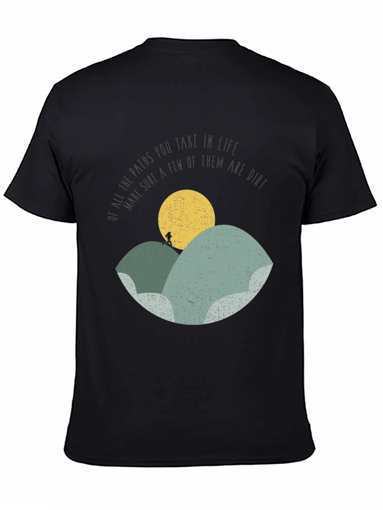 Motivational Hiker T-Shirt - Nature Inspired Design