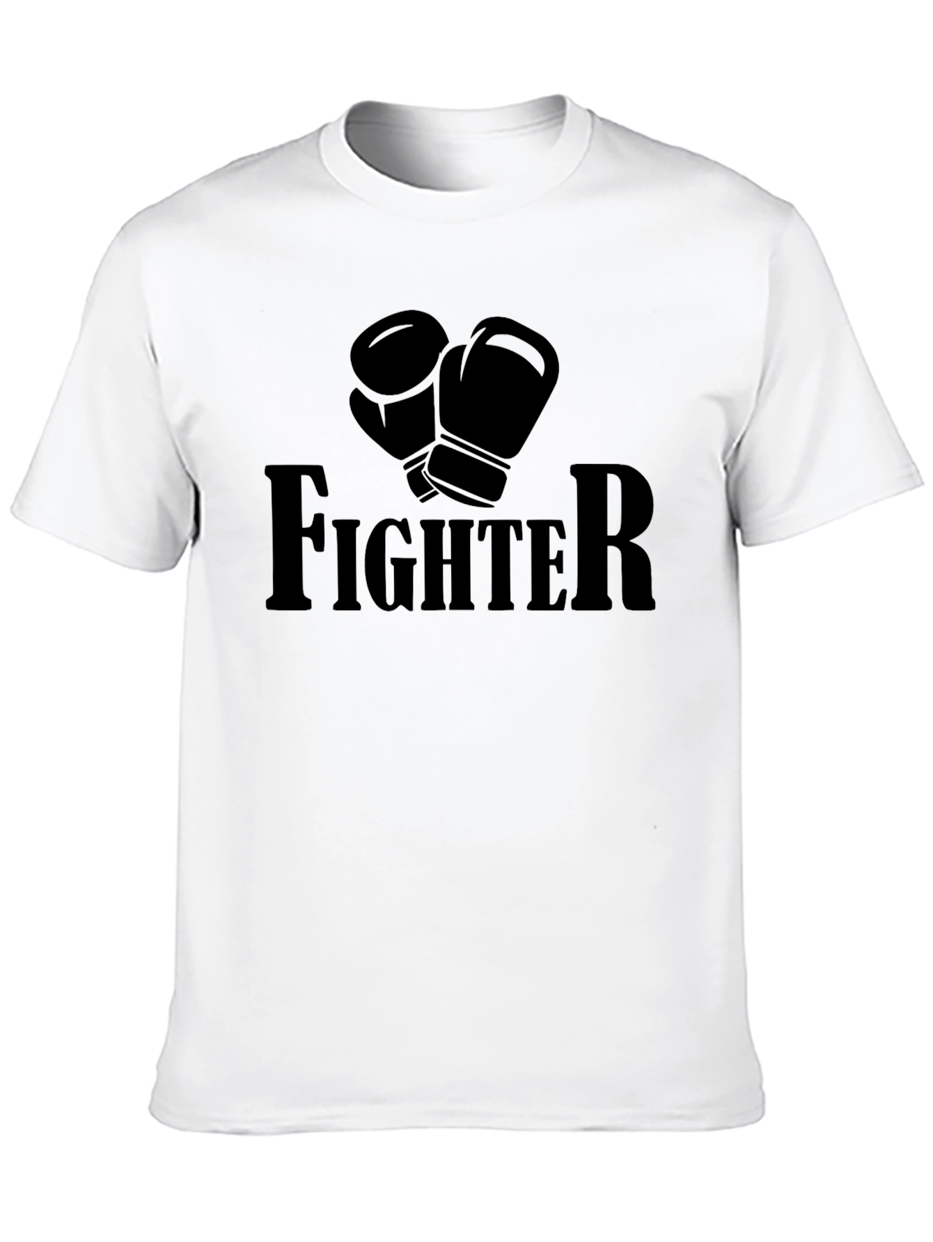 Fighter Boxing Gloves Graphic T-Shirt