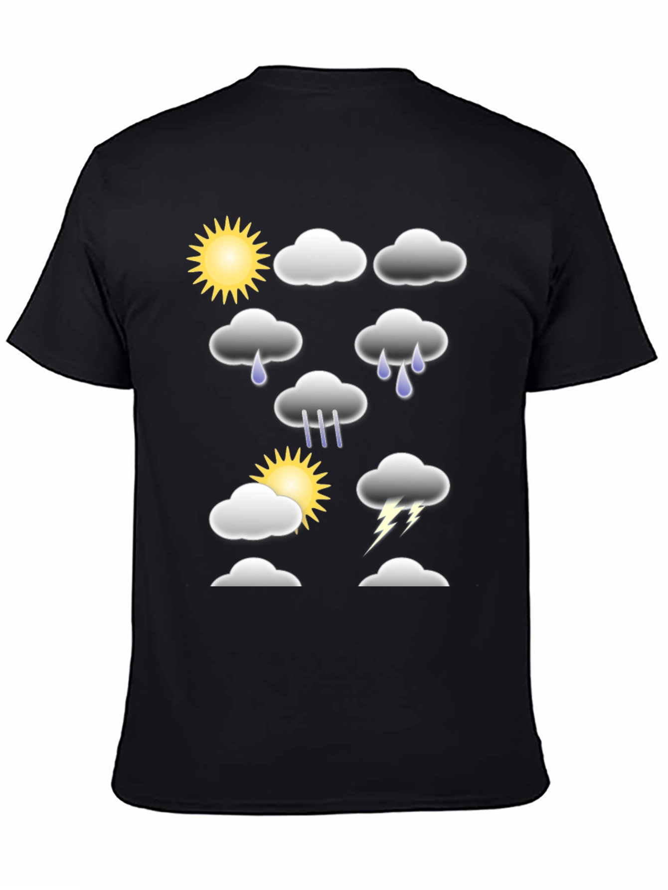 Weather Graphic T-Shirt - Fun Casual Tee