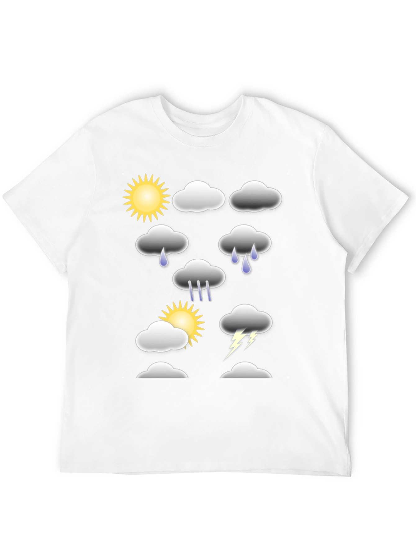 Weather Graphic T-Shirt - Fun Casual Tee