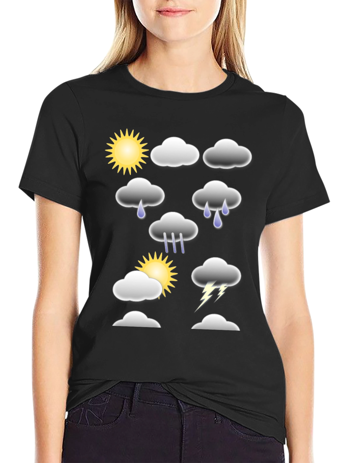 Weather Graphic T-Shirt - Fun Casual Tee