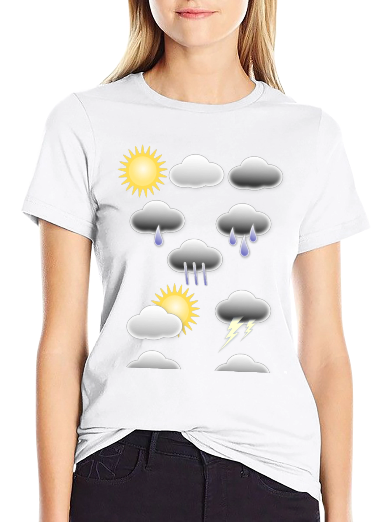 Weather Graphic T-Shirt - Fun Casual Tee