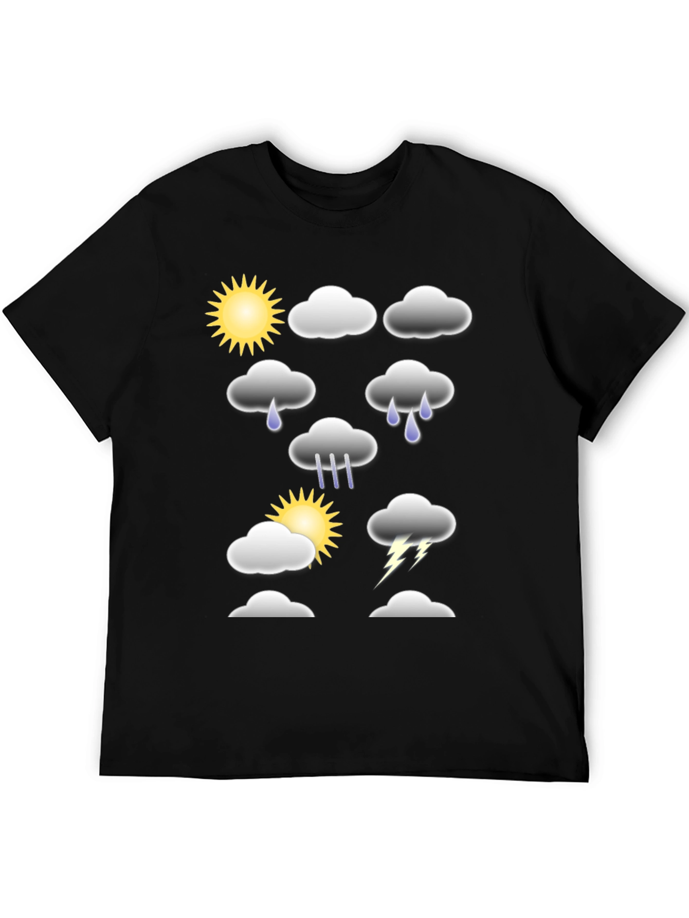 Weather Graphic T-Shirt - Fun Casual Tee