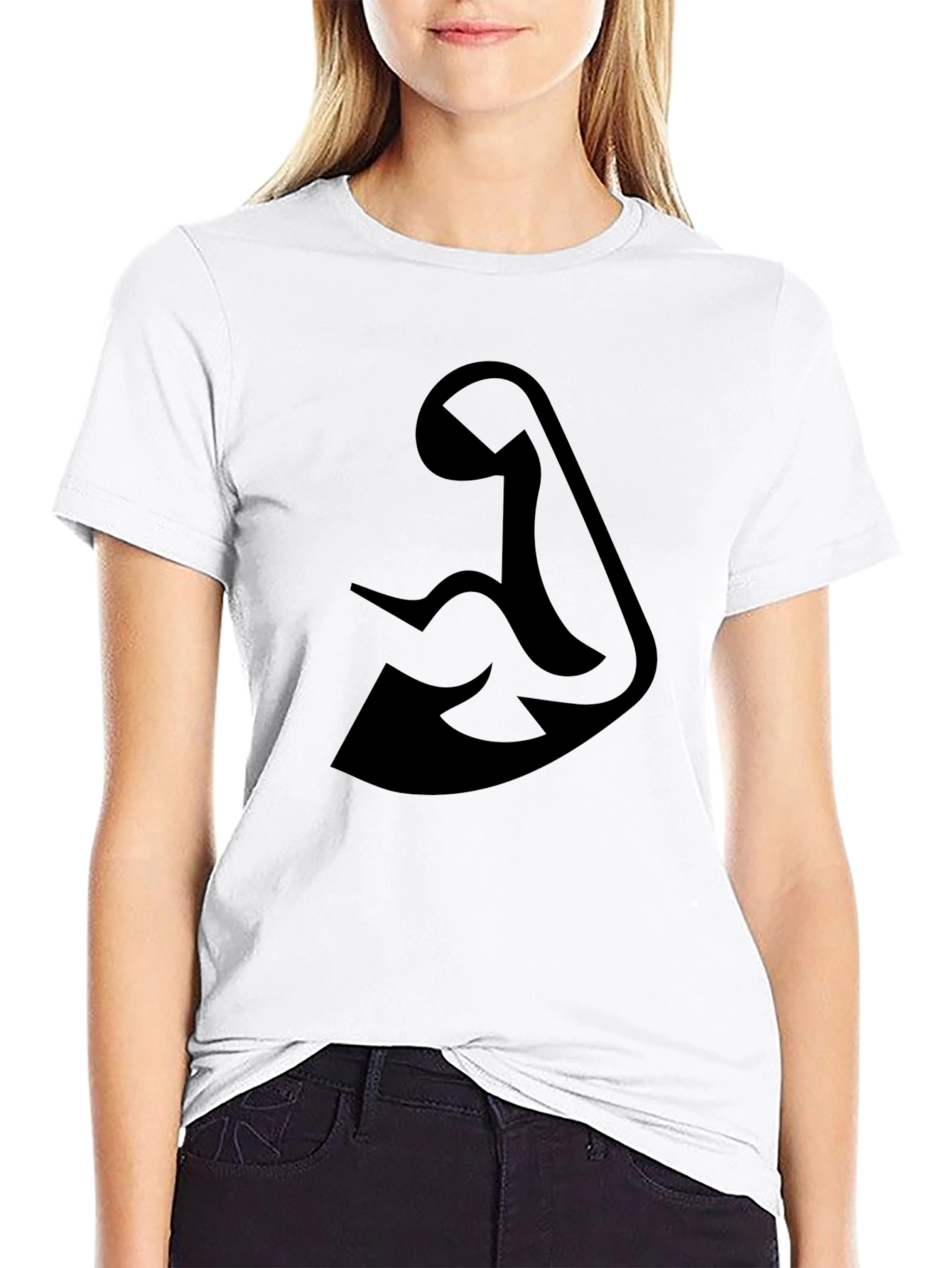 Black Arm Flex Graphic Tee