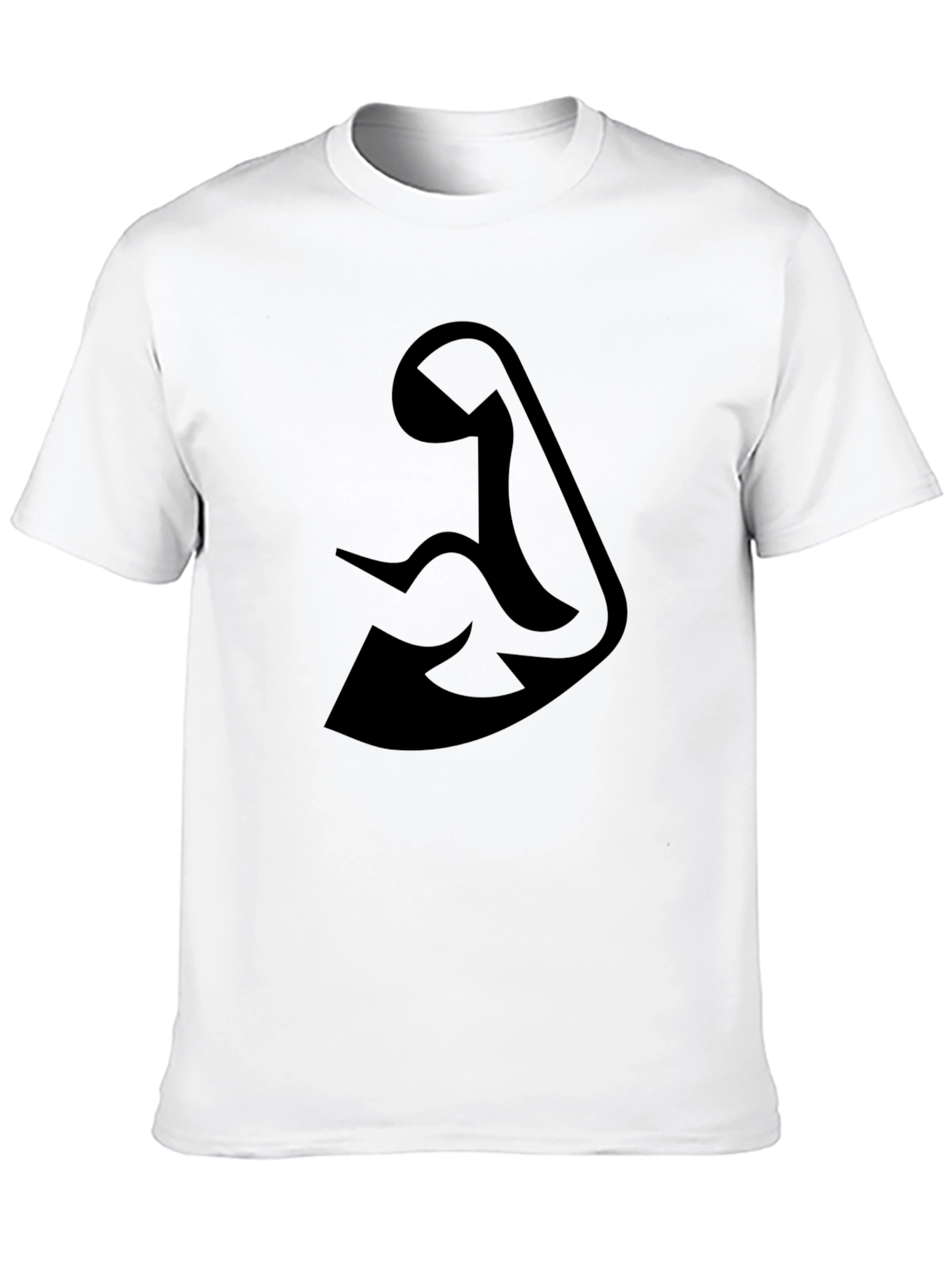 Black Arm Flex Graphic Tee