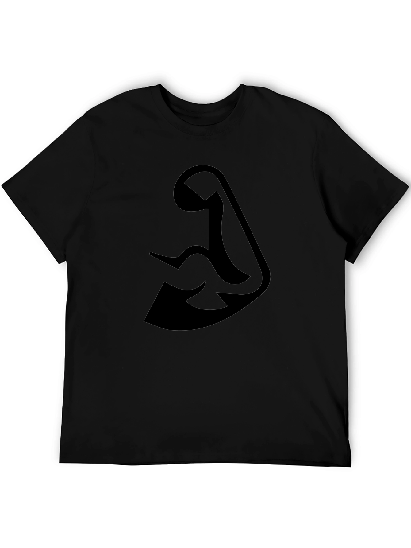 Black Arm Flex Graphic Tee