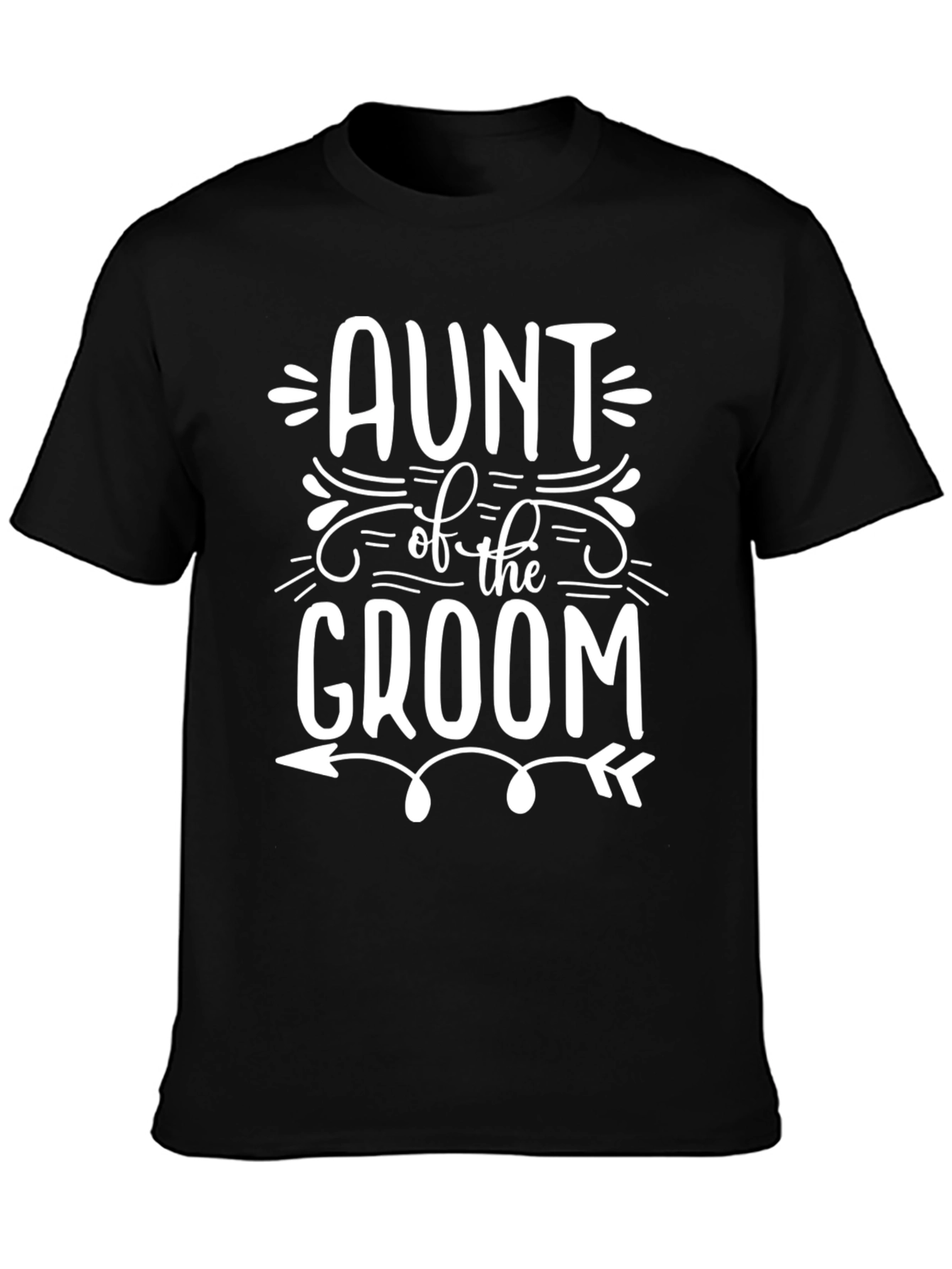 Aunt of the Groom T-Shirt - Wedding Party Tee