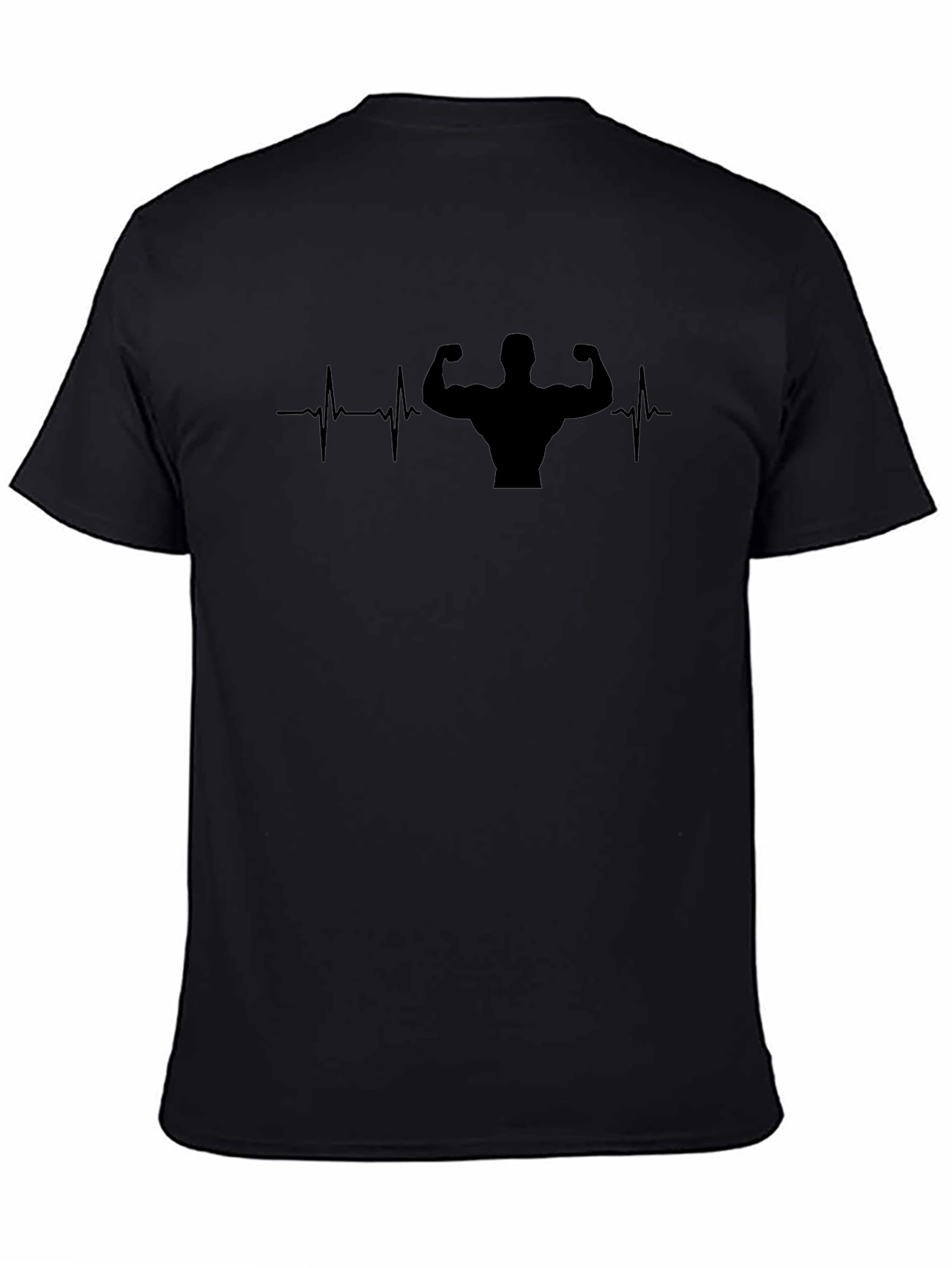 Gym Lifeline Graphic Tee - Black