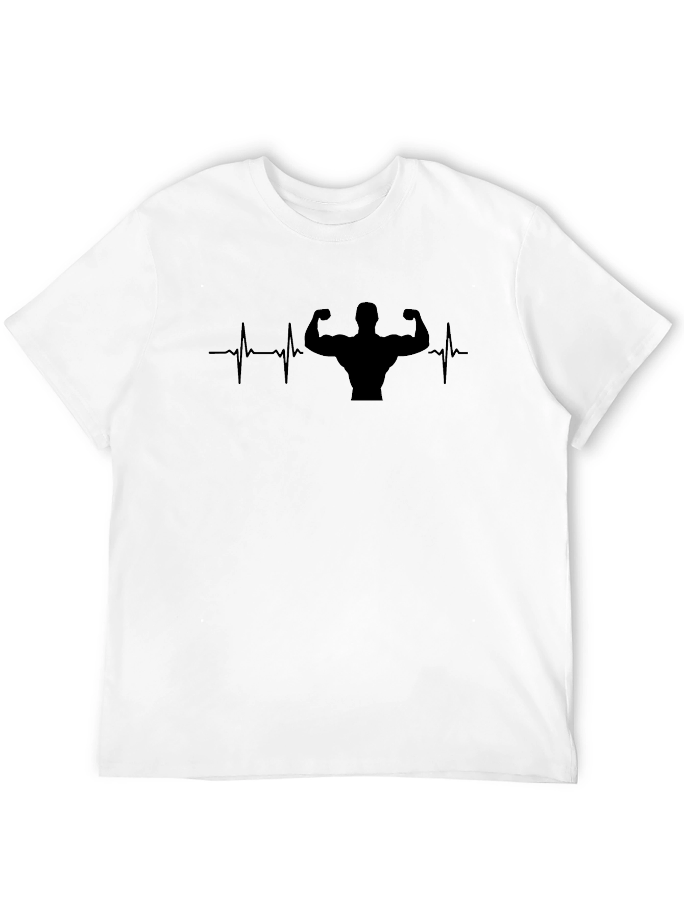 Gym Lifeline Graphic Tee - Black