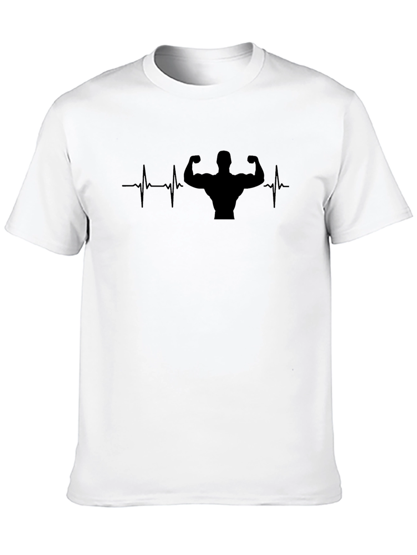 Gym Lifeline Graphic Tee - Black