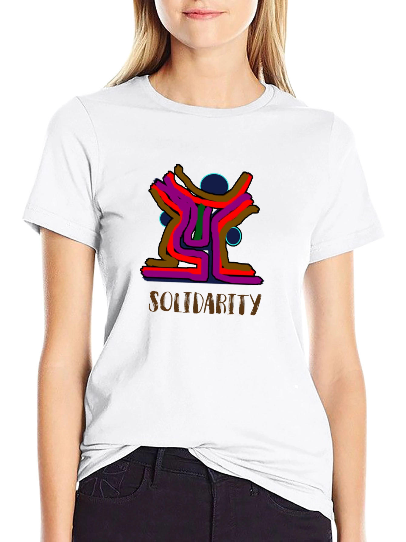 Solidarity Graphic Tee - Black