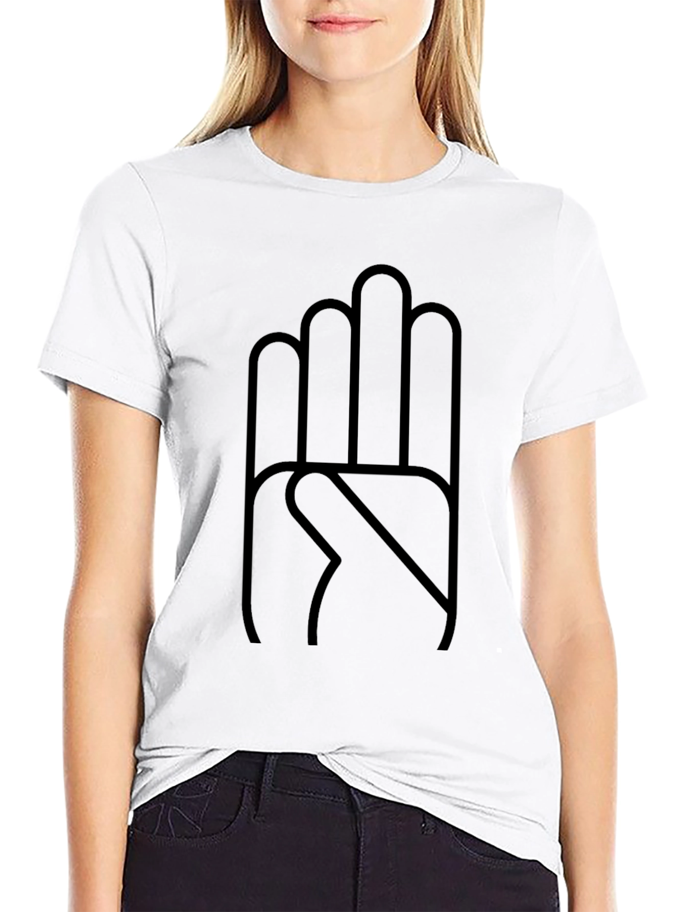 Graphic Tee - Hand Symbol
