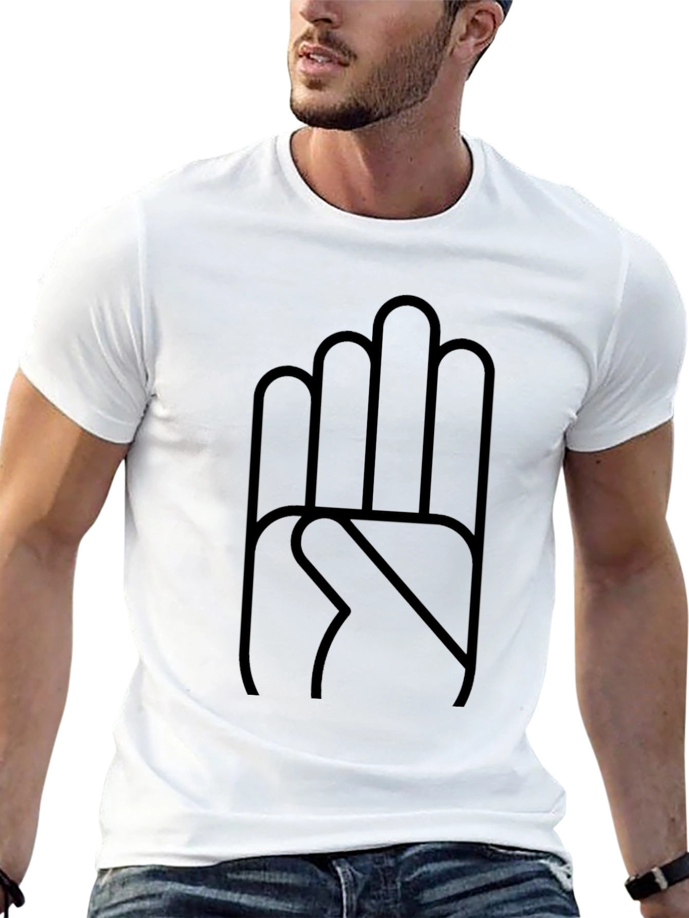 Graphic Tee - Hand Symbol