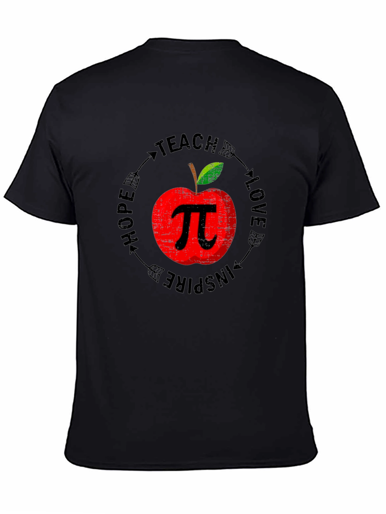 Teacher Apple Pi Graphic Tee