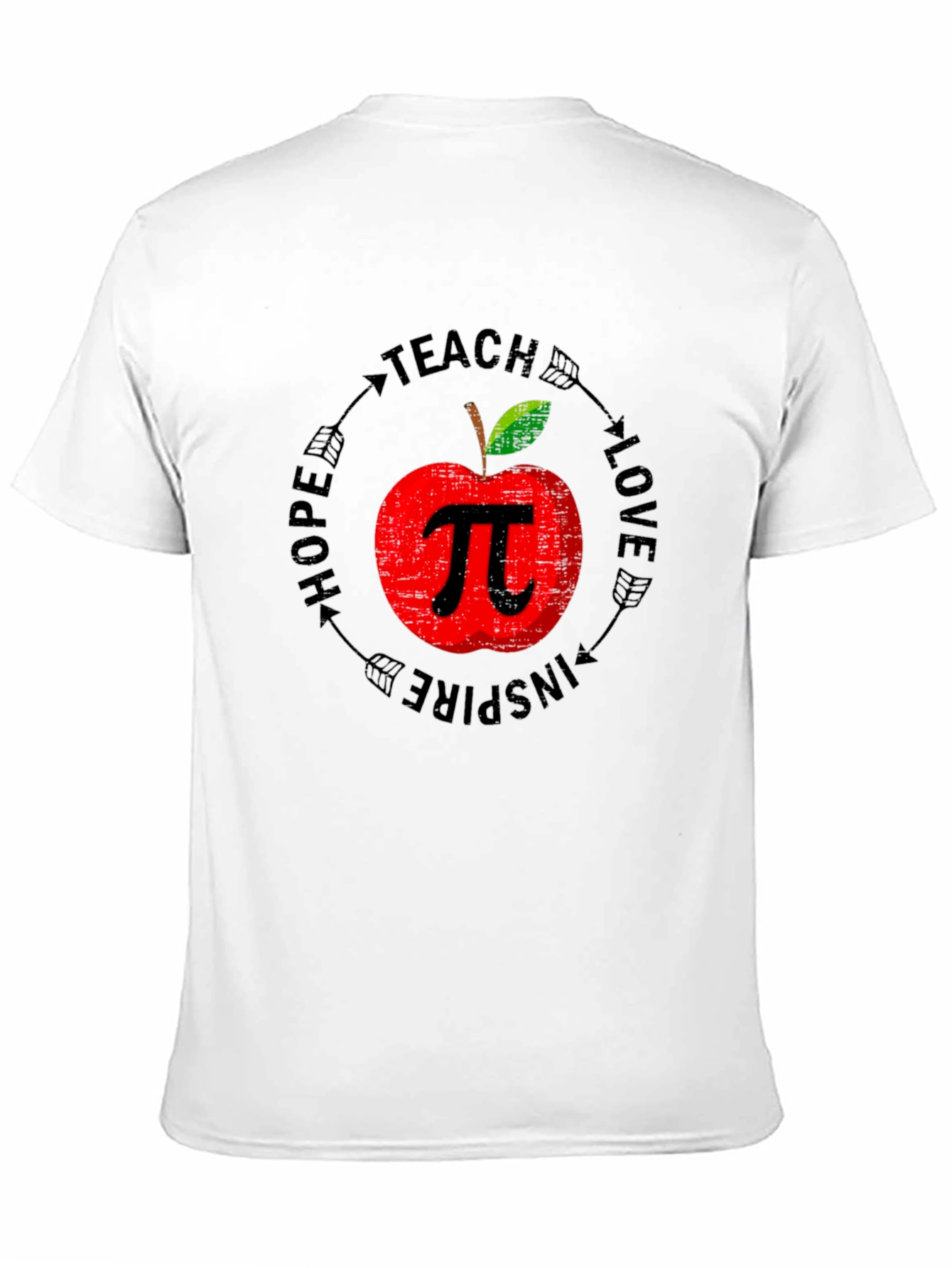 Teacher Apple Pi Graphic Tee