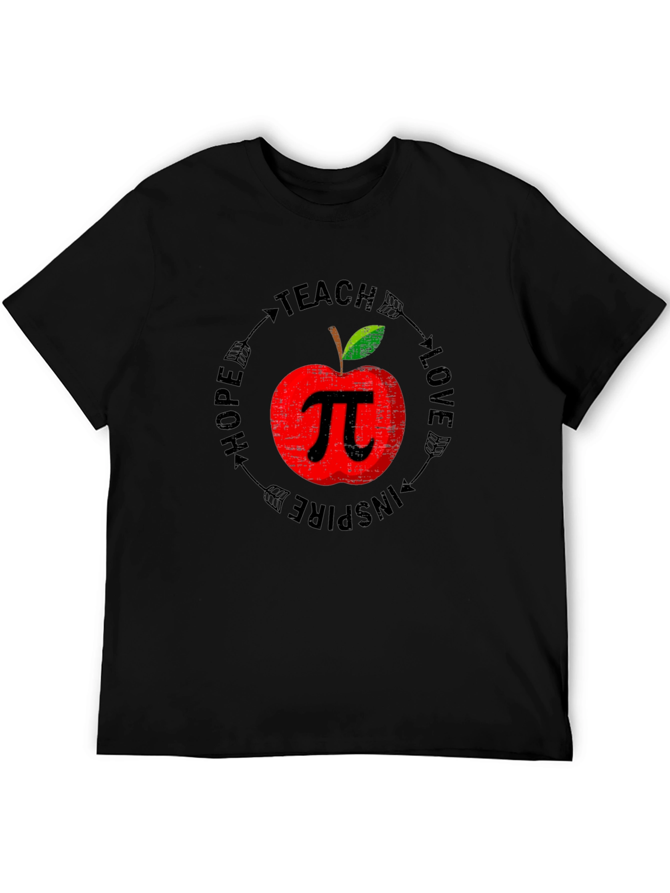 Teacher Apple Pi Graphic Tee