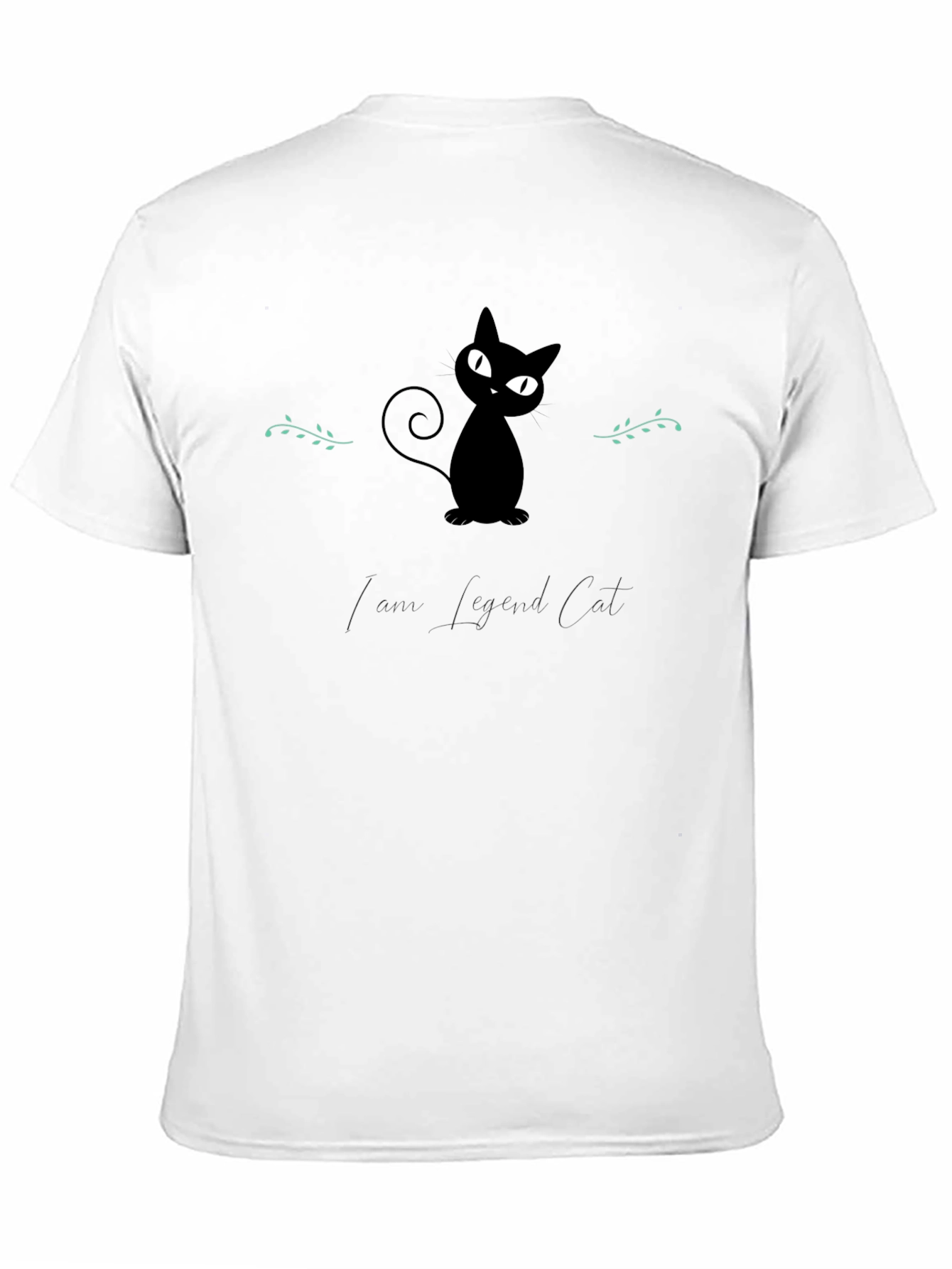 Black Cat Graphic Tee - Love Legend Cat