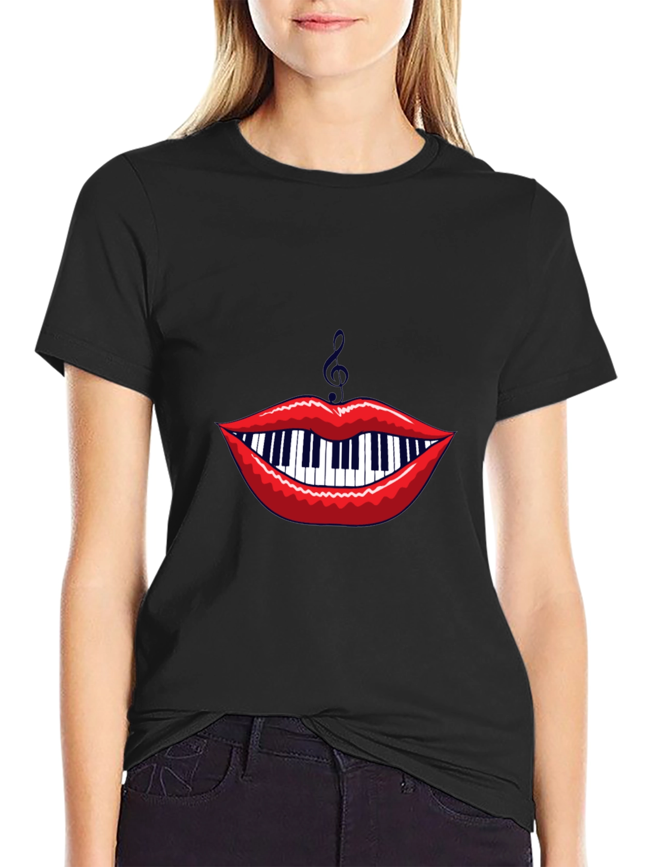 Musical Lips Graphic Tee