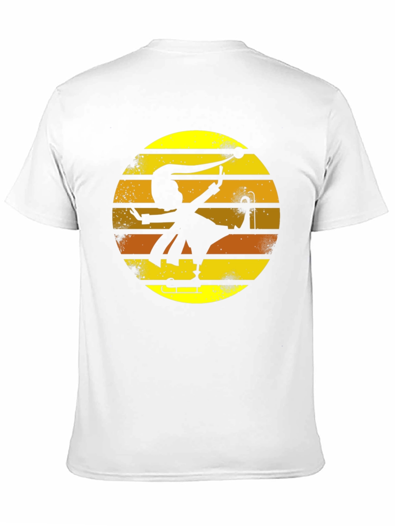 Retro Jester Silhouette Graphic Tee