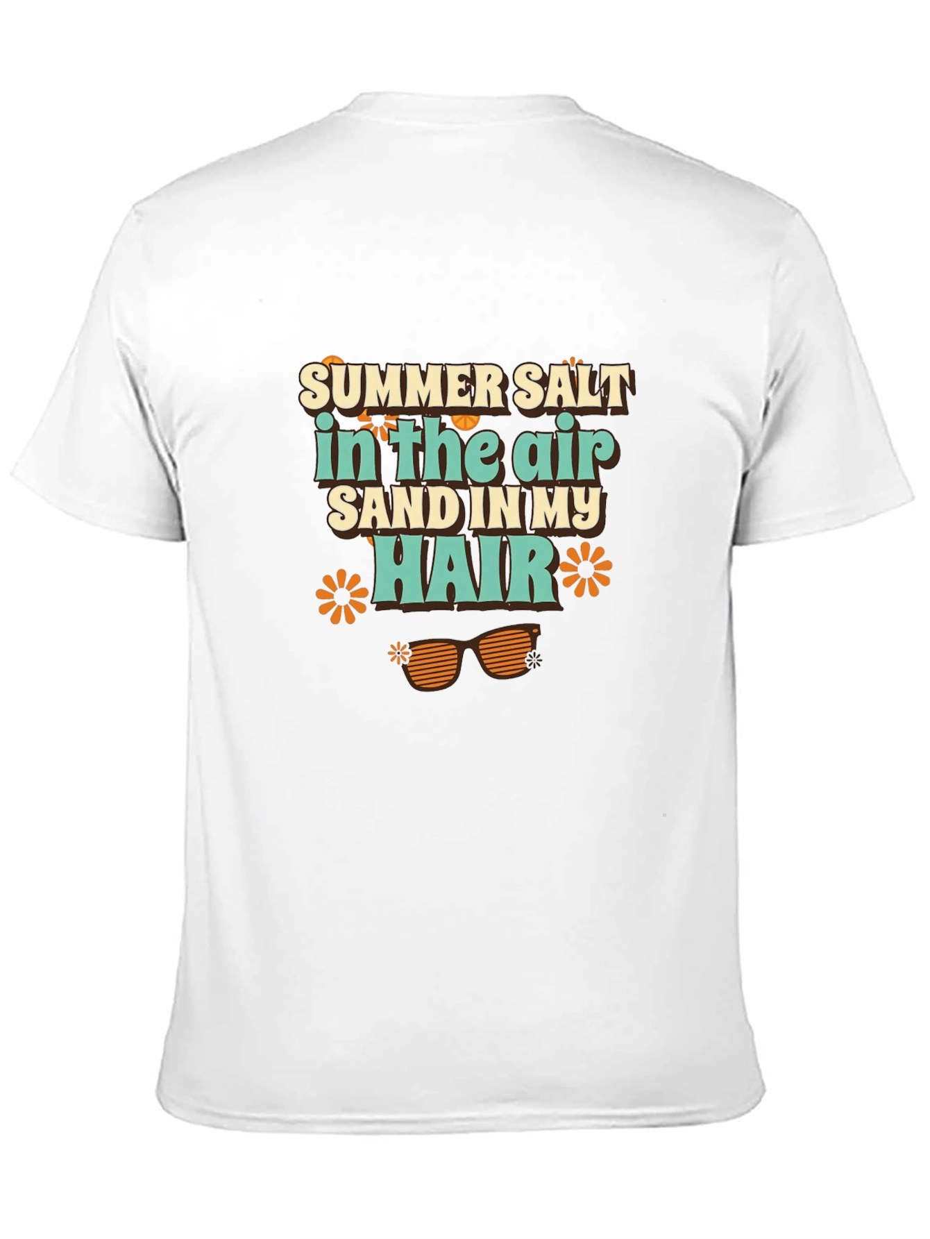 Summer Salt Sand Hair Graphic Tee
