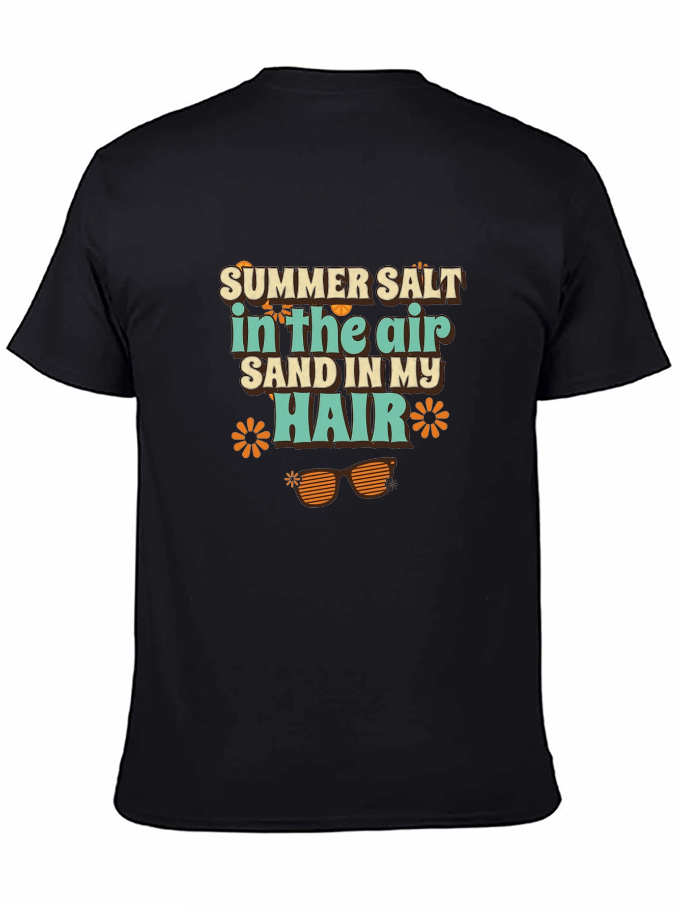 Summer Salt Sand Hair Graphic Tee