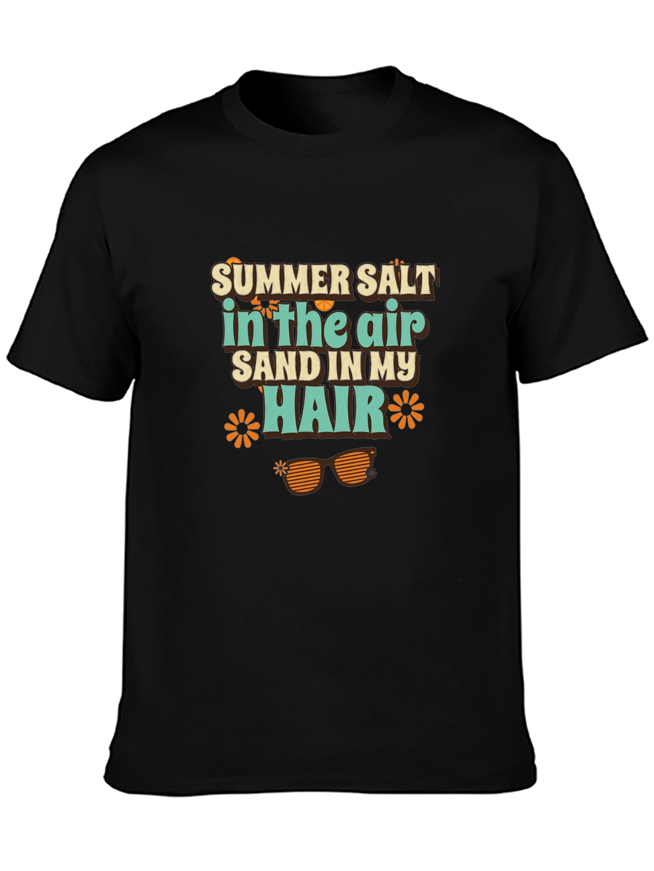 Summer Salt Sand Hair Graphic Tee