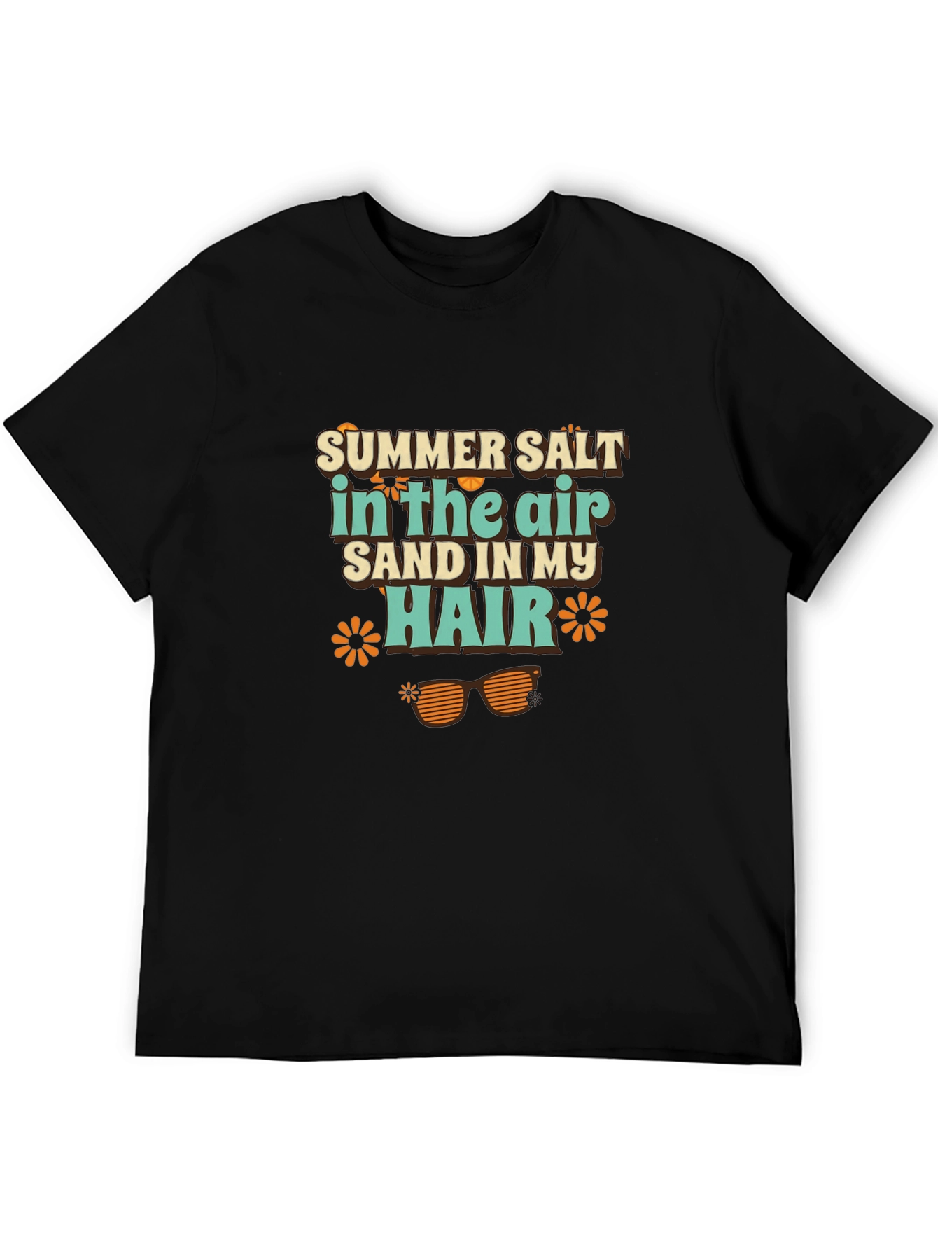 Summer Salt Sand Hair Graphic Tee