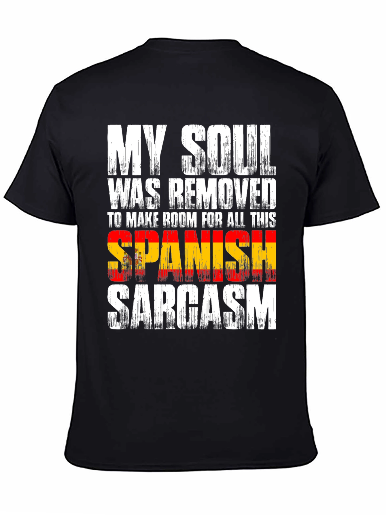 Spanish Sarcasm Novelty Graphic Tee