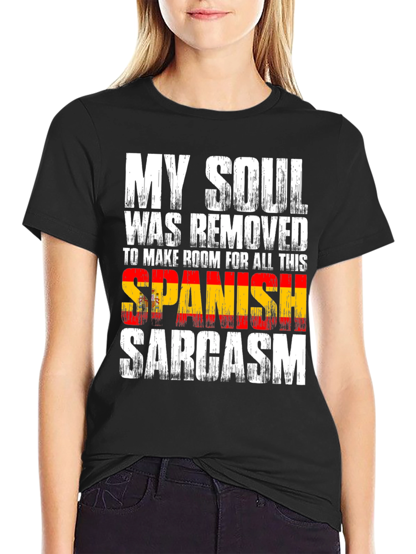 Spanish Sarcasm Novelty Graphic Tee
