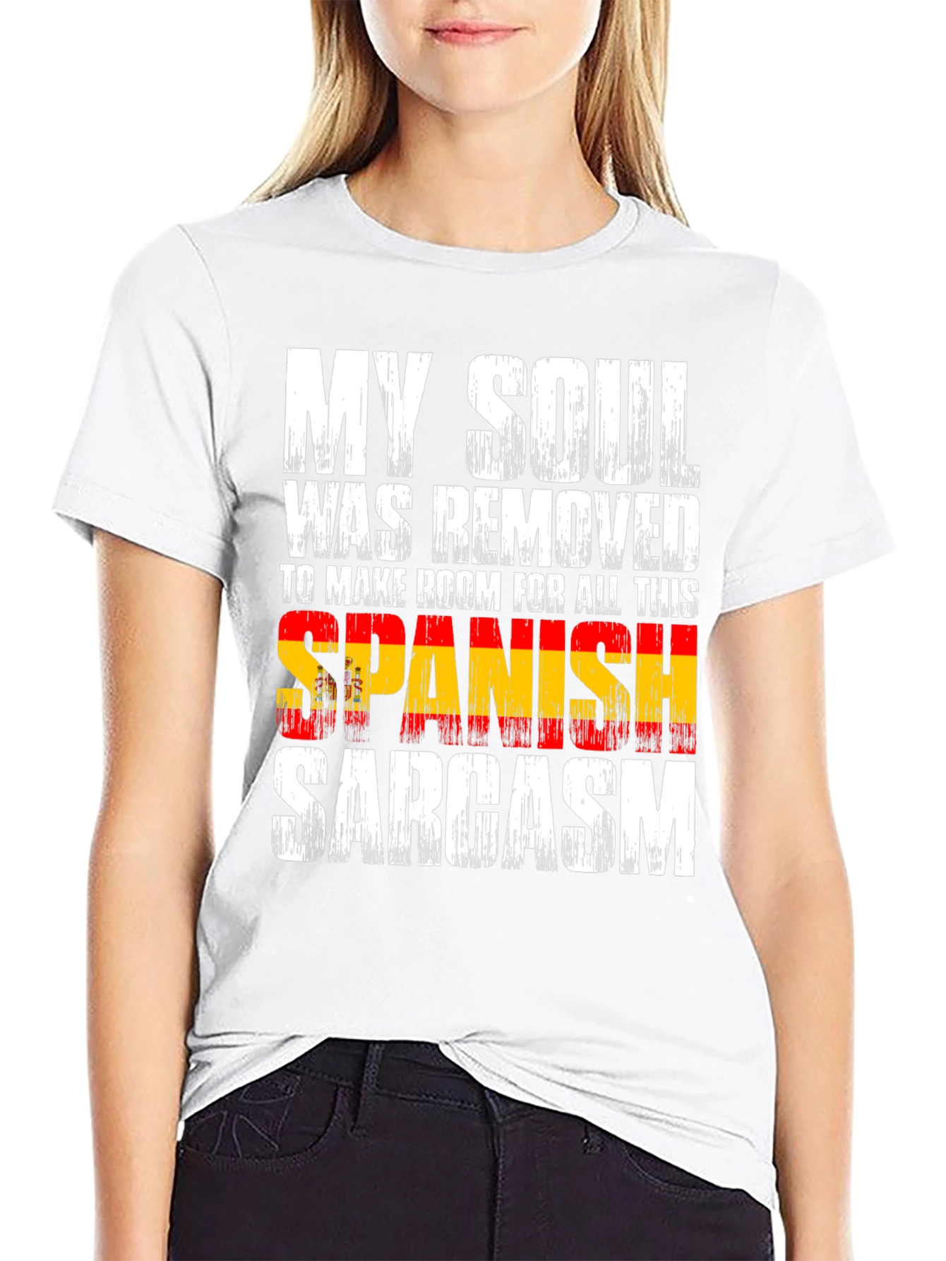 Spanish Sarcasm Novelty Graphic Tee