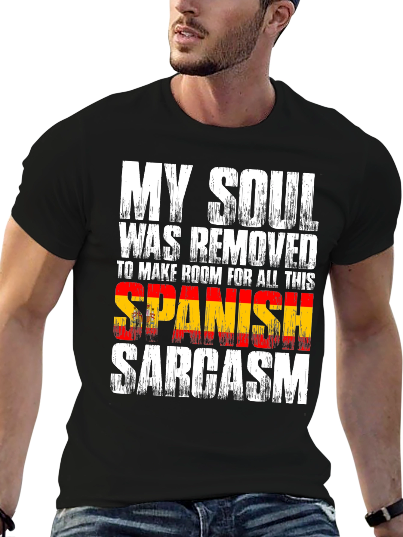 Spanish Sarcasm Novelty Graphic Tee