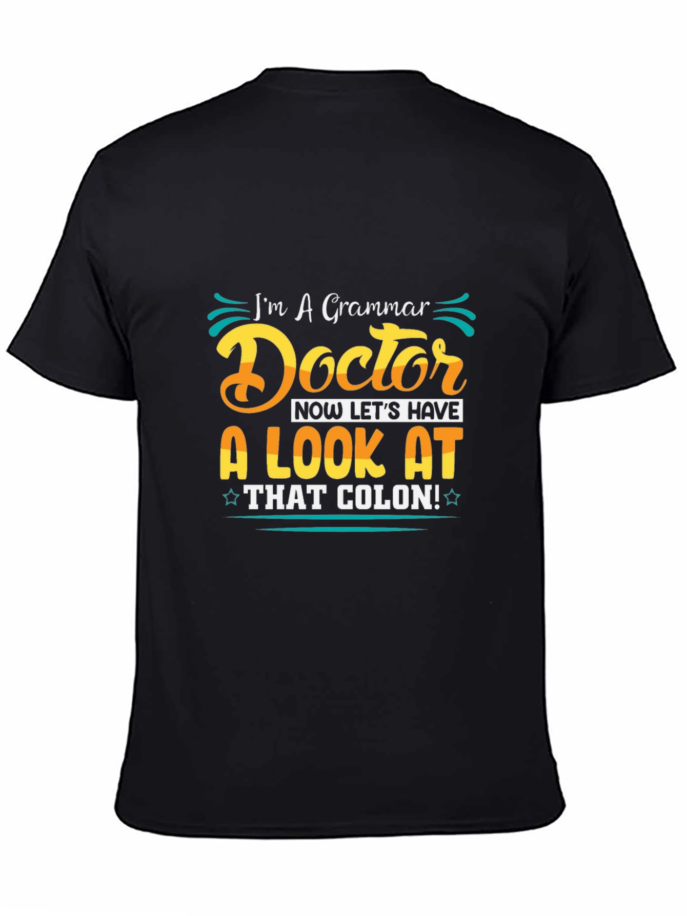 Grammar Doctor Funny Graphic T-Shirt