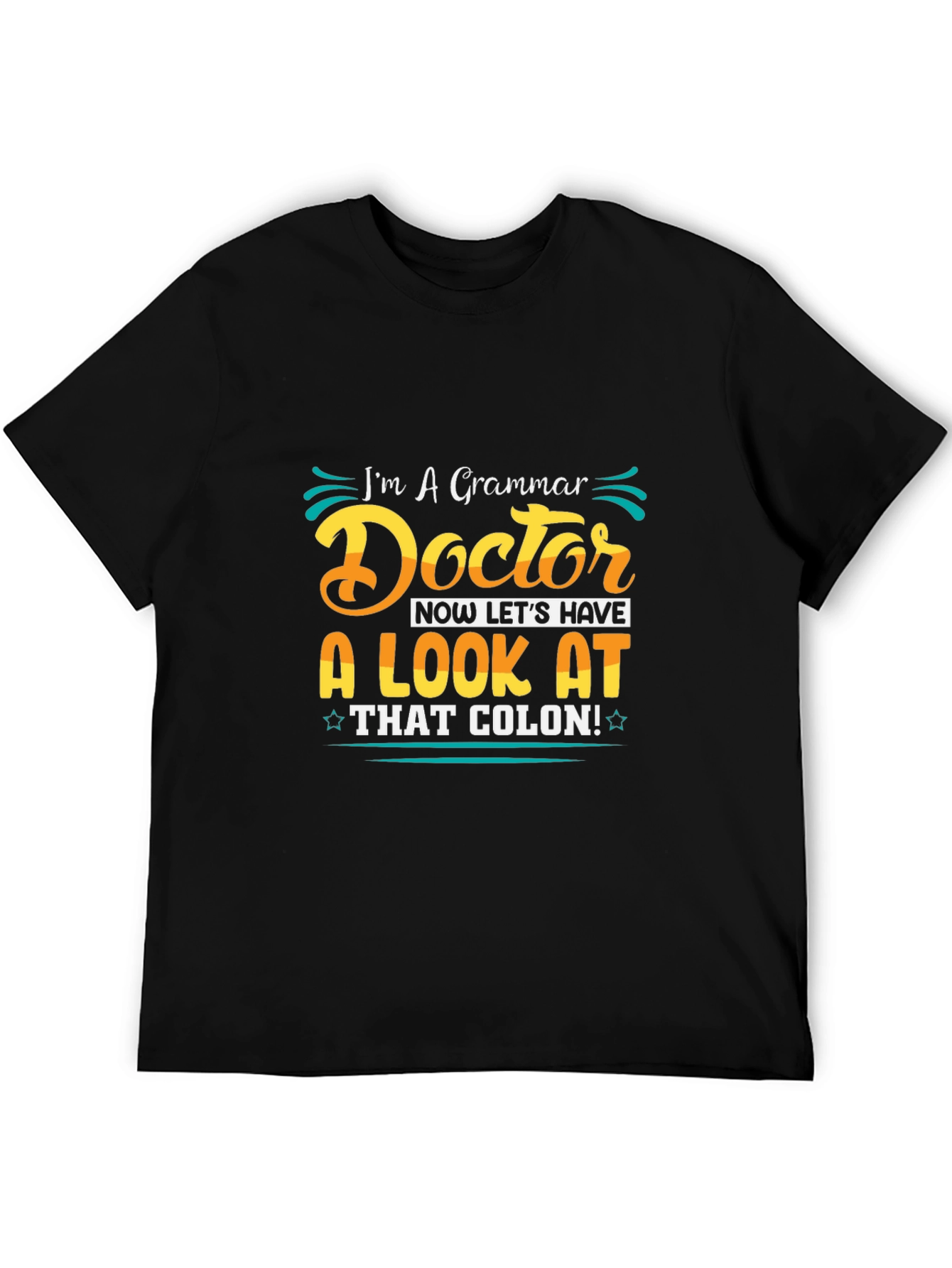 Grammar Doctor Funny Graphic T-Shirt