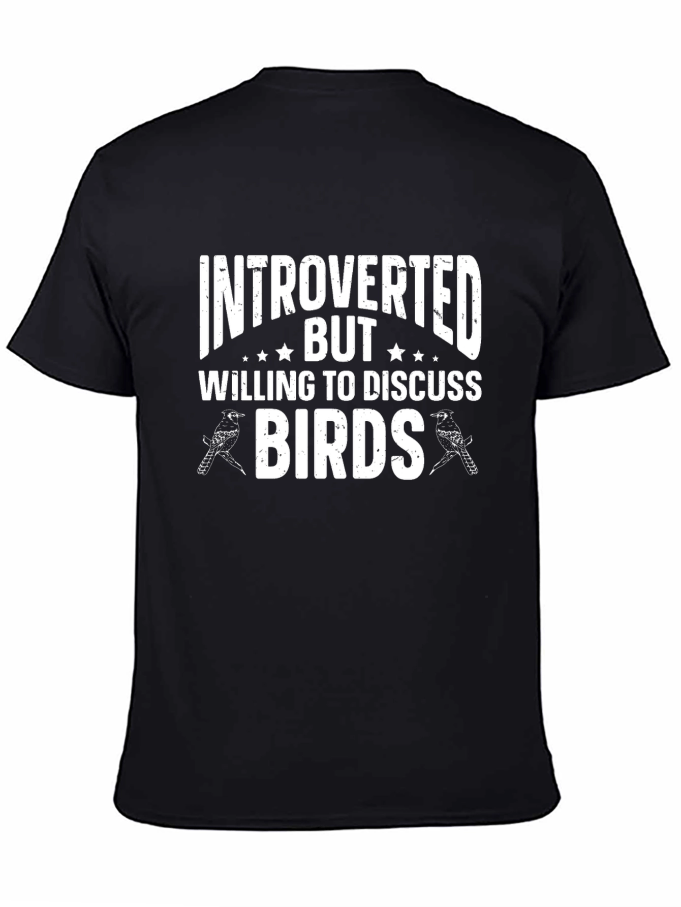 Introverted Bird Lover Graphic Tee