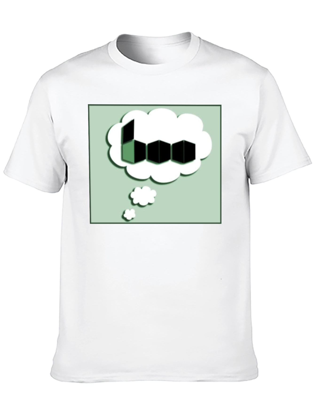 Cube Cloud Graphic T-Shirt
