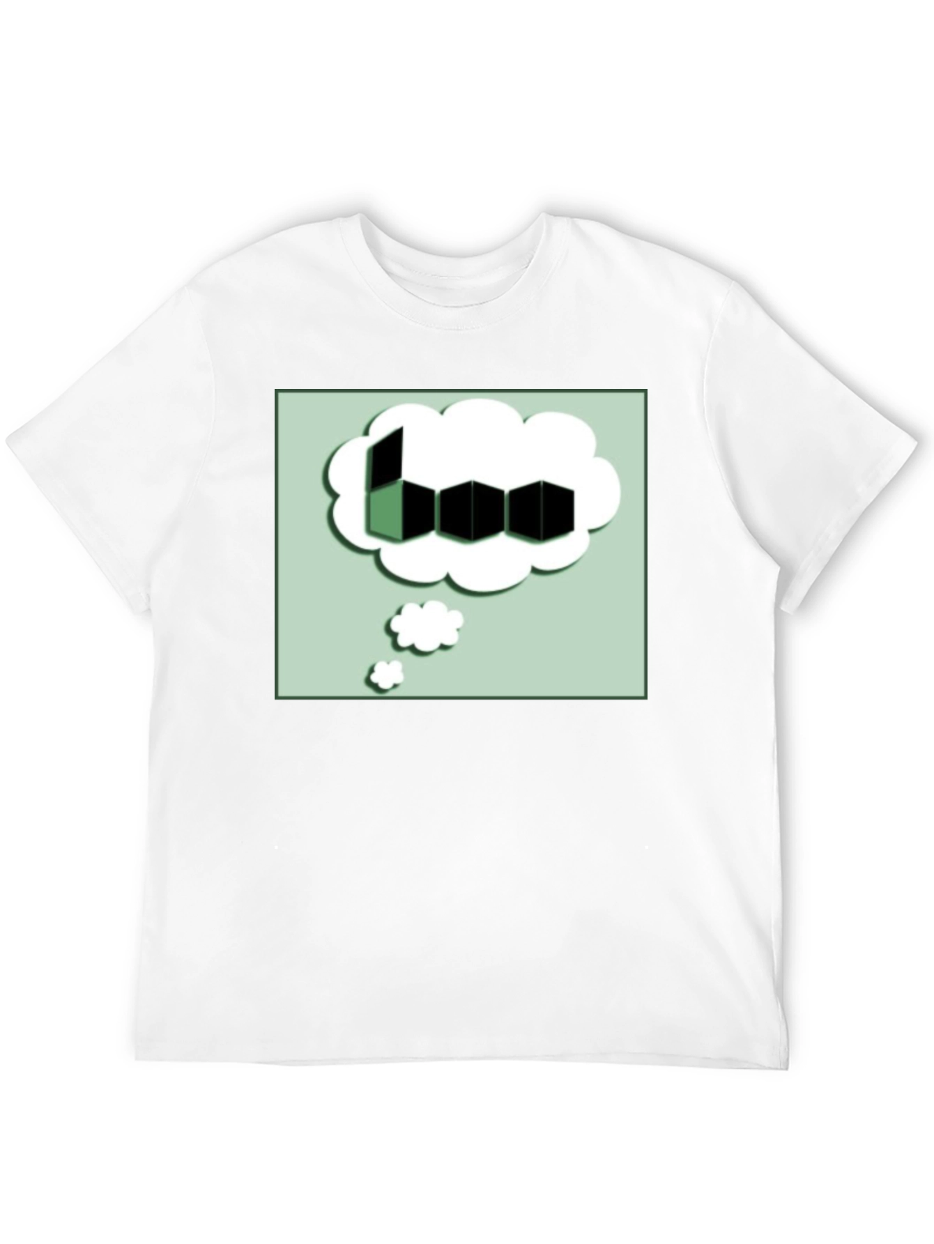 Cube Cloud Graphic T-Shirt