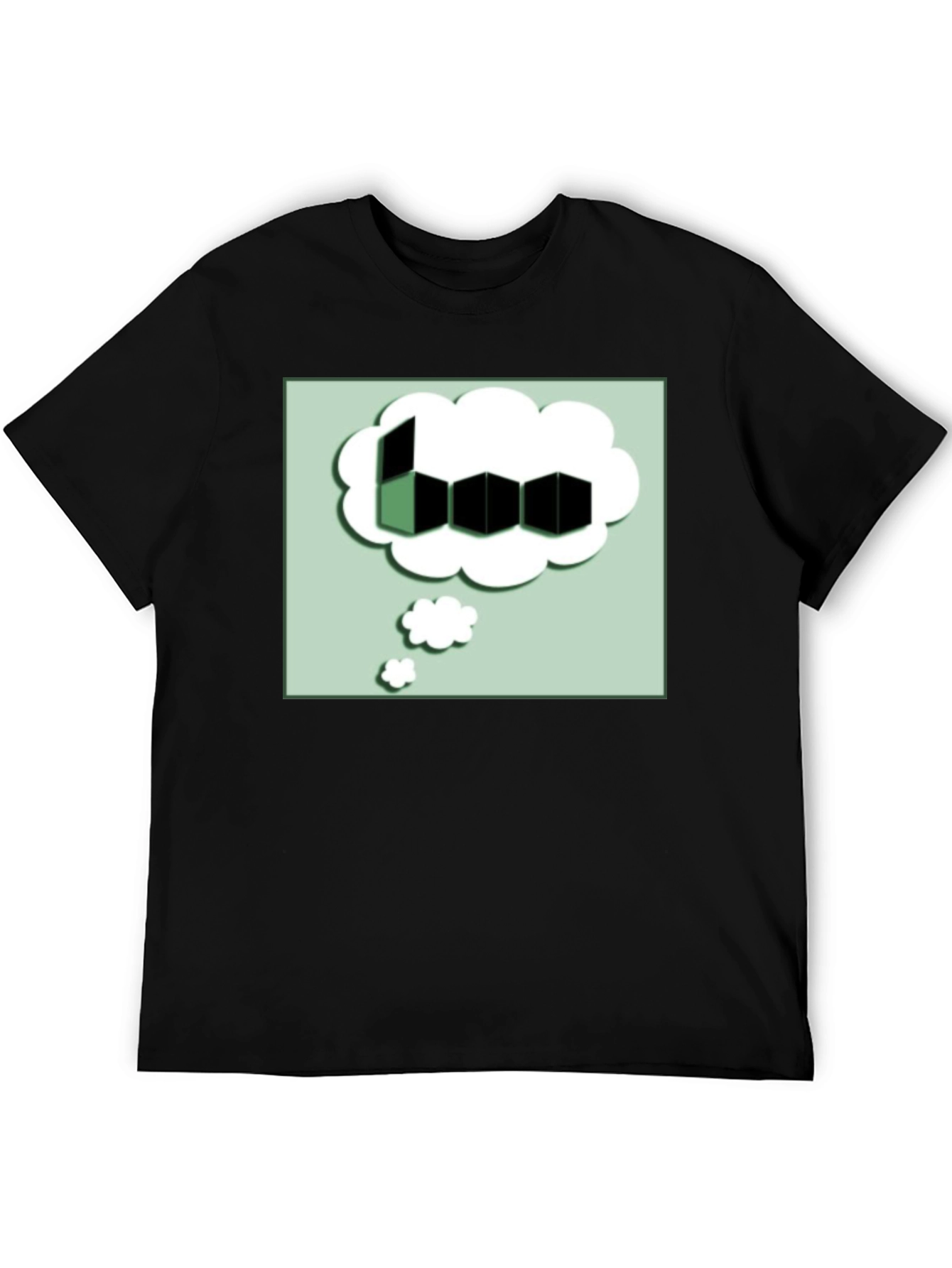 Cube Cloud Graphic T-Shirt