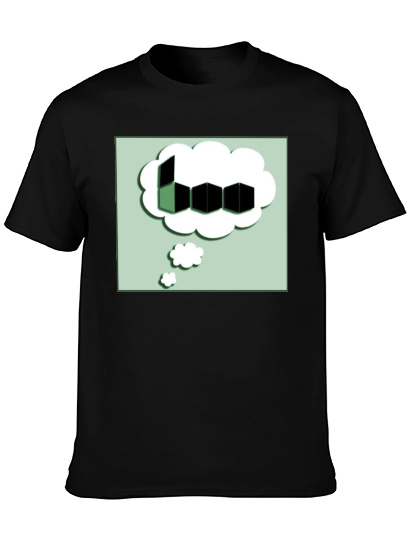 Cube Cloud Graphic T-Shirt