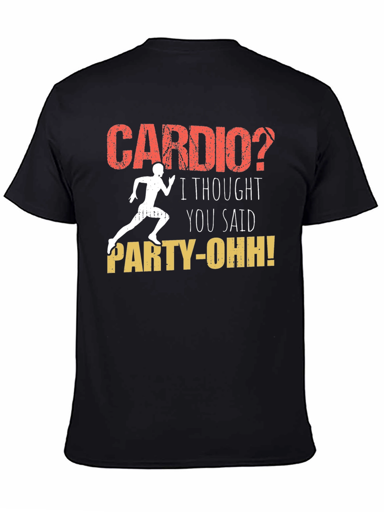 Cardio? Party-Oh! Graphic T-Shirt