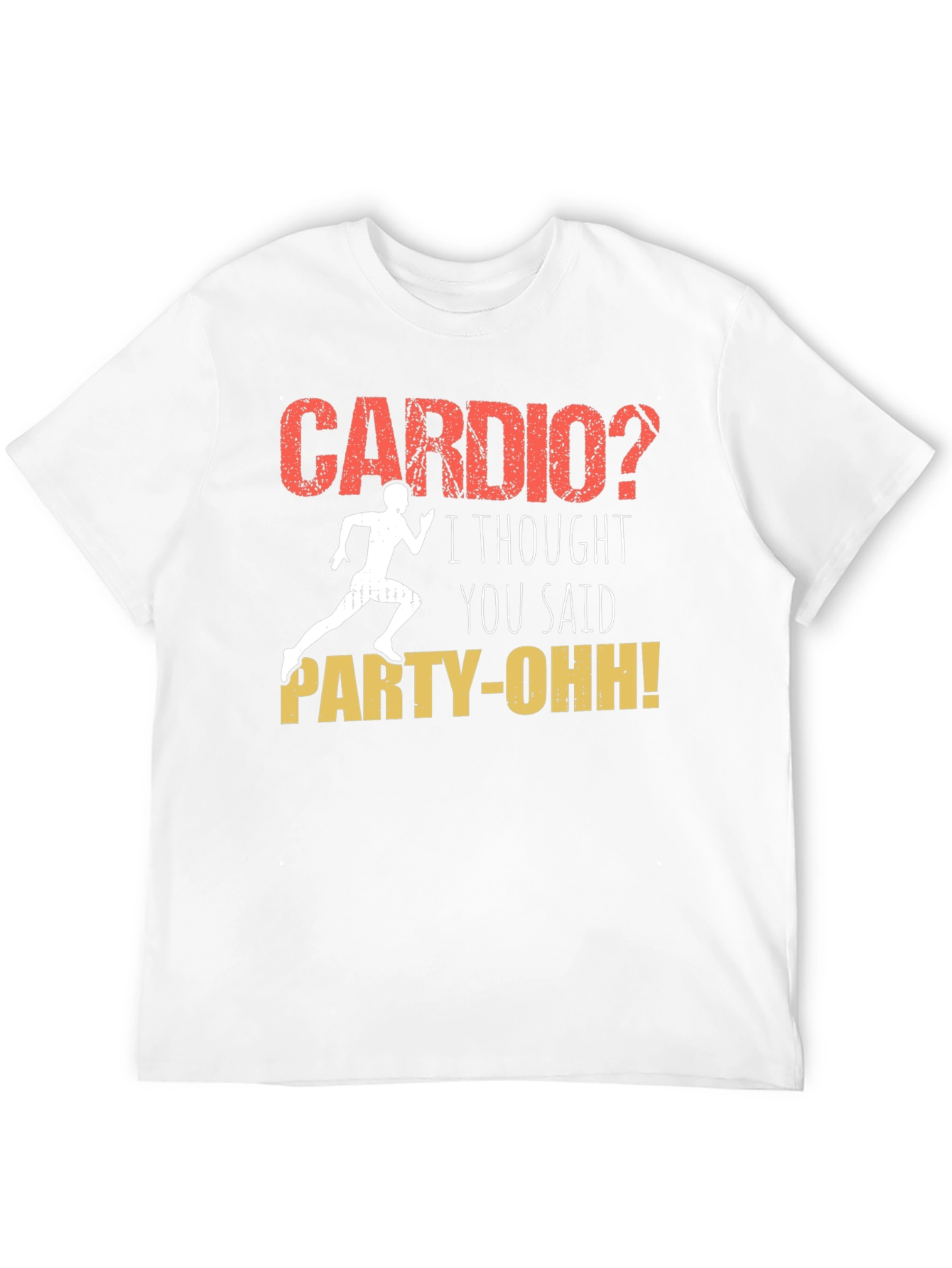 Cardio? Party-Oh! Graphic T-Shirt