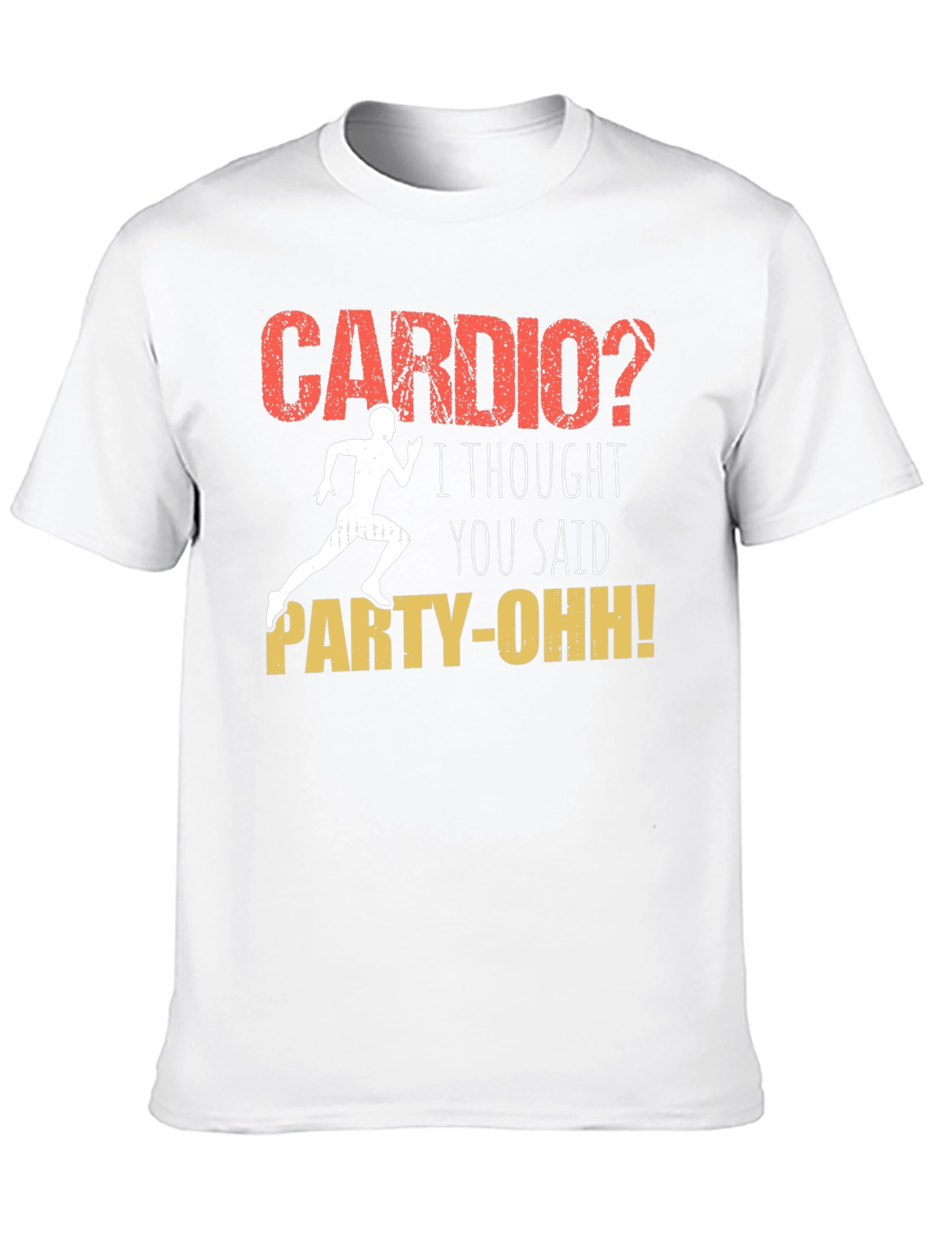 Cardio? Party-Oh! Graphic T-Shirt