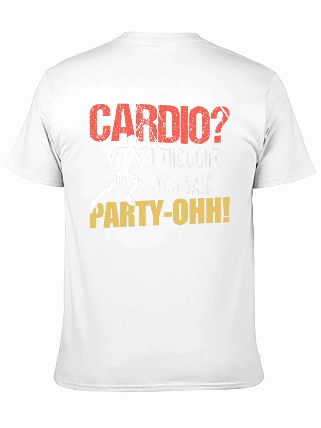 Cardio? Party-Oh! Graphic T-Shirt