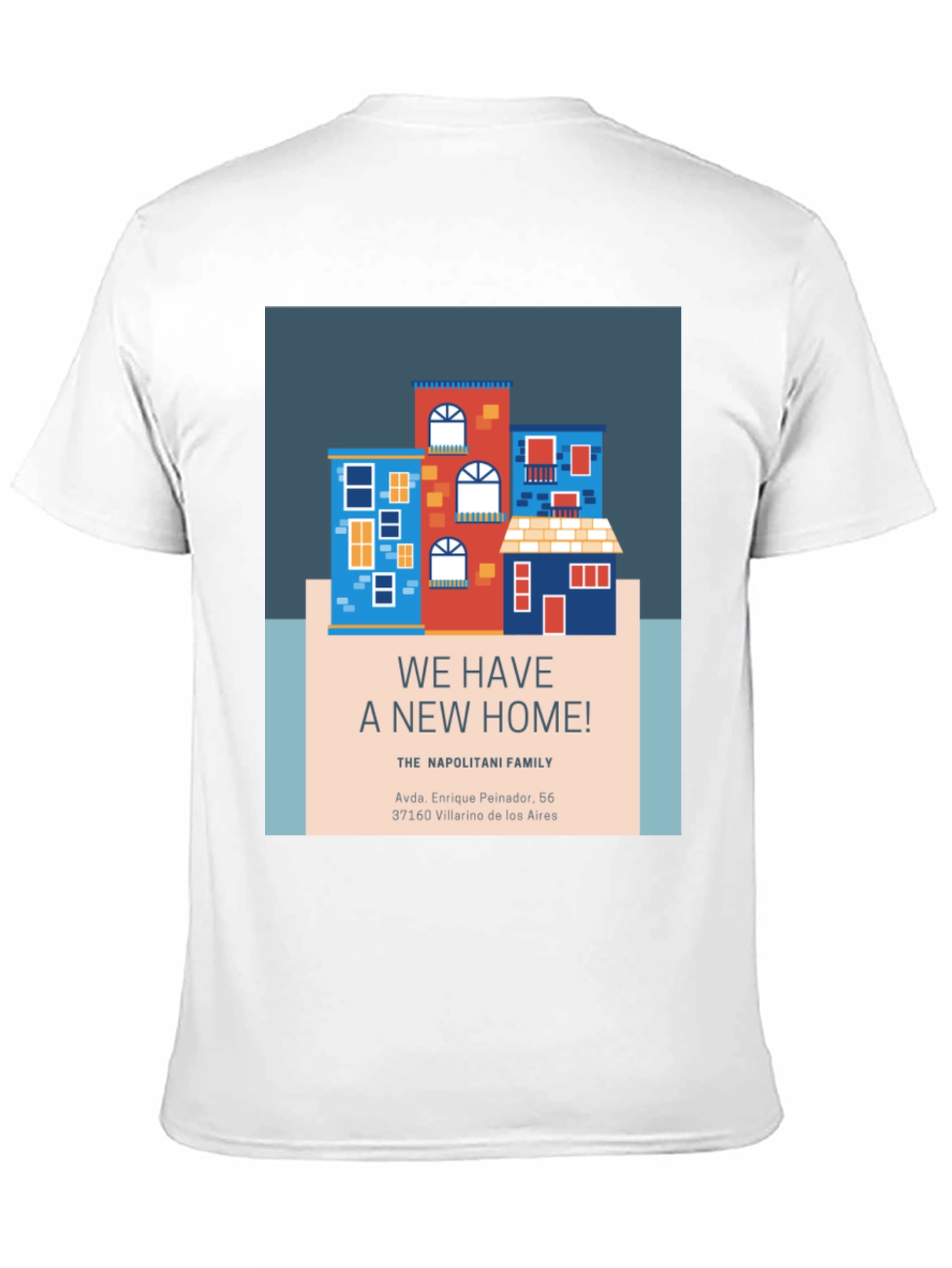 New Home T-Shirt: Housewarming Gift for Napolitani Family