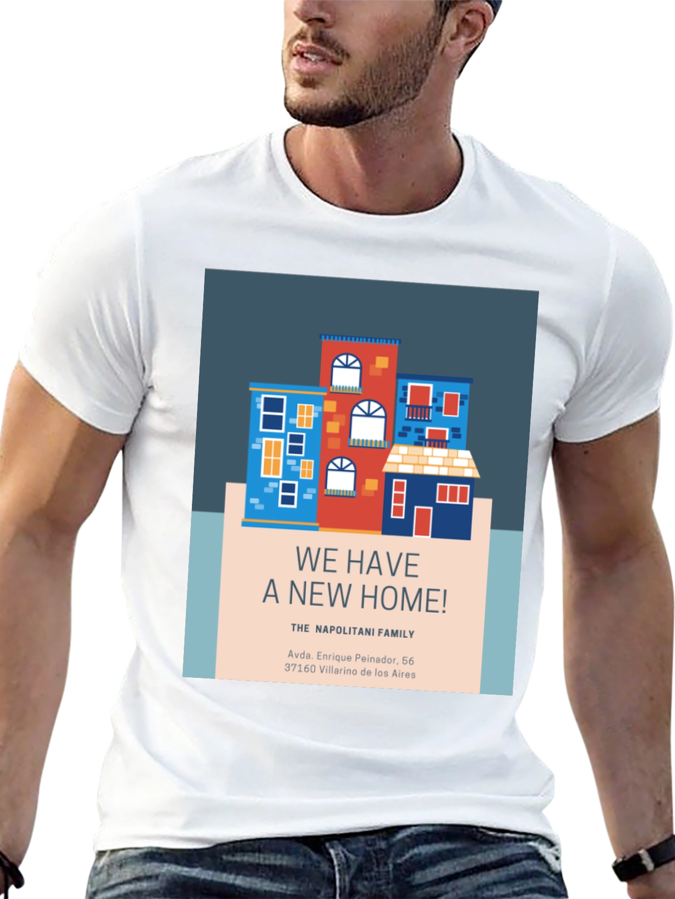 New Home T-Shirt: Housewarming Gift for Napolitani Family