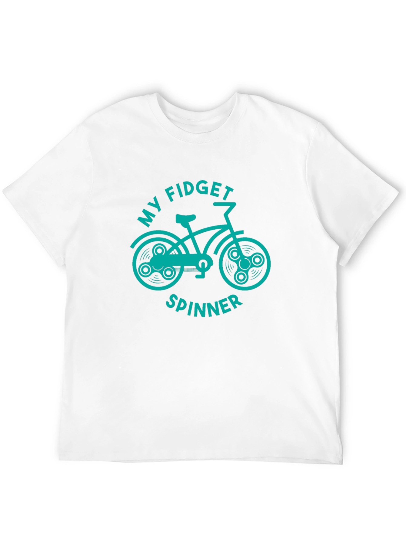 Fidget Spinner Bike Graphic Tee