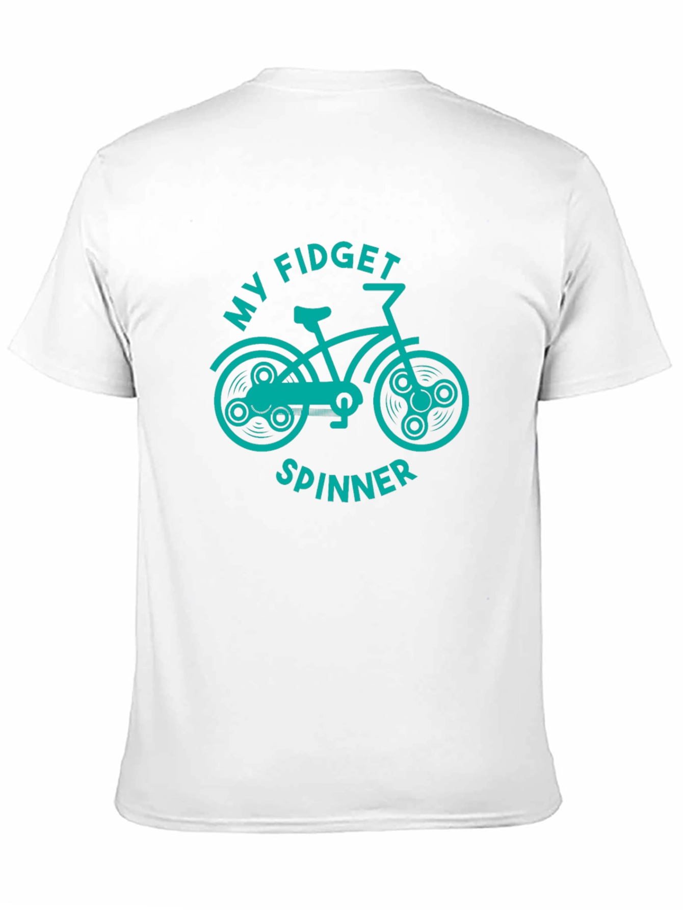 Fidget Spinner Bike Graphic Tee